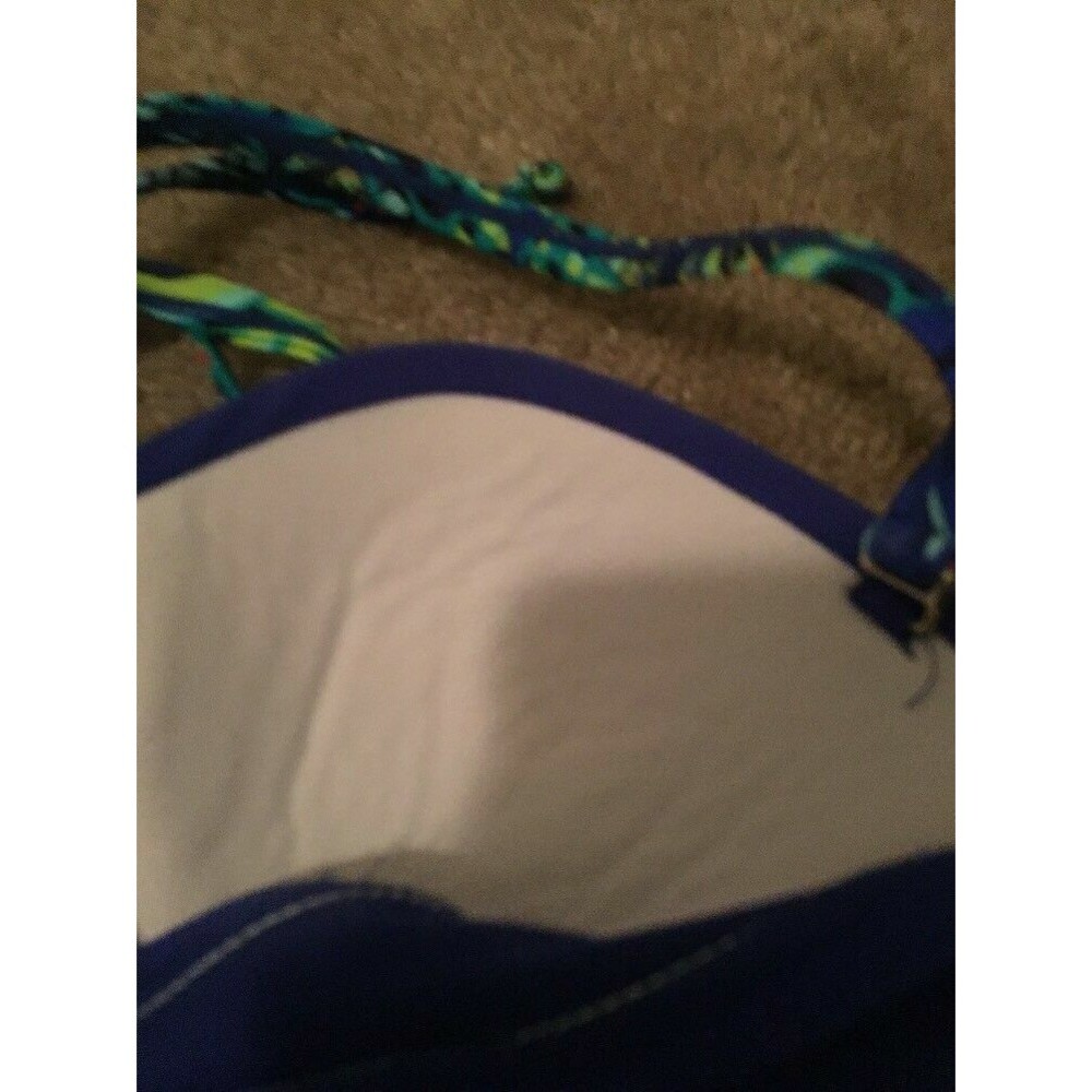 Xhilaration Women's Swim Bra Top Tie Neck & Back Size Medium - Picture 5 of 6